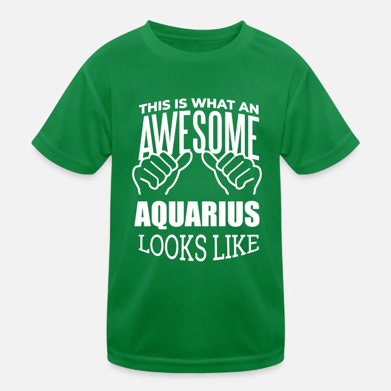 Acuario Camiseta funcional para niños