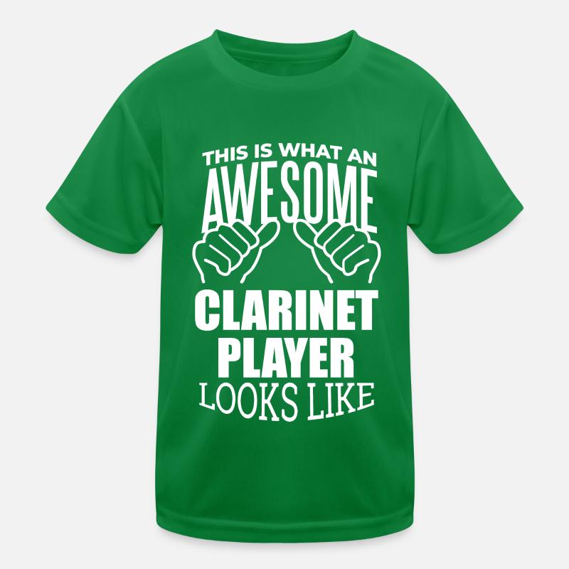 Clarinet Kids Functional T-Shirt