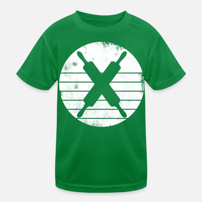 Rolling pin Kids Functional T-Shirt