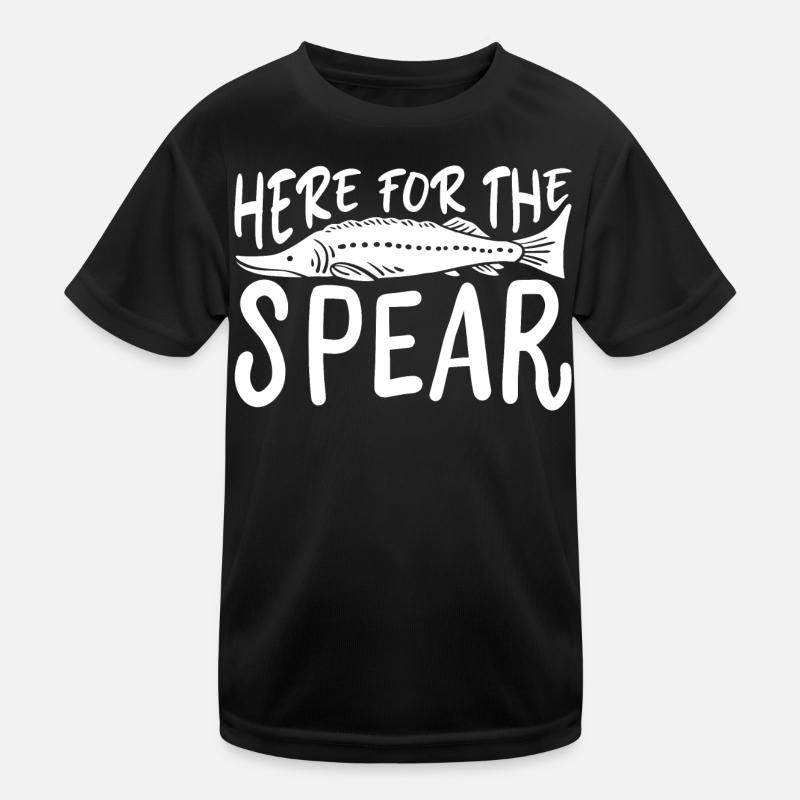 Here for the spear Kids Functional T-Shirt
