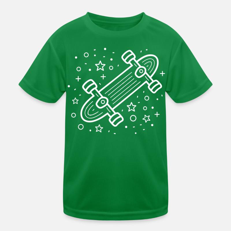 Bande dessinée de skateboard T-shirt sport Enfant