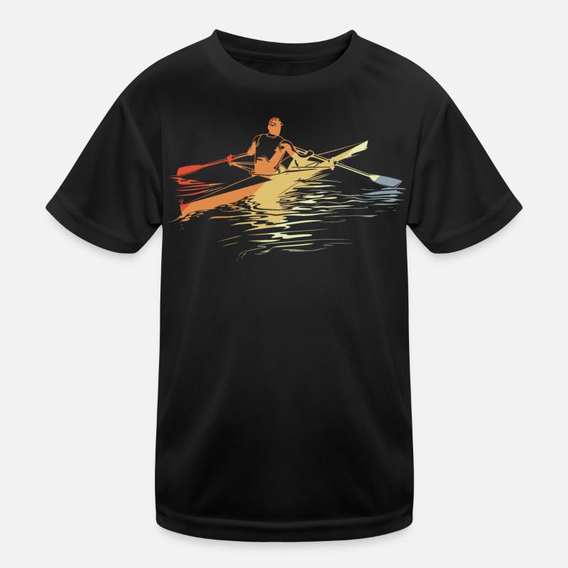 Ruderer Vintage Look Kinder Funktions-T-Shirt