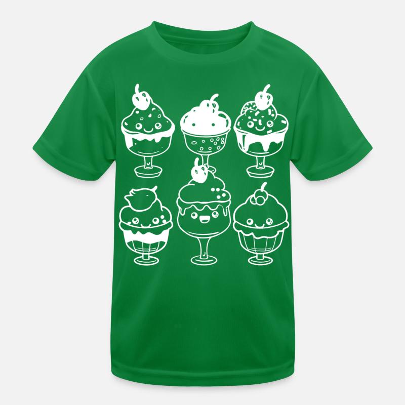 Look de dessin animé de crème glacée T-shirt sport Enfant