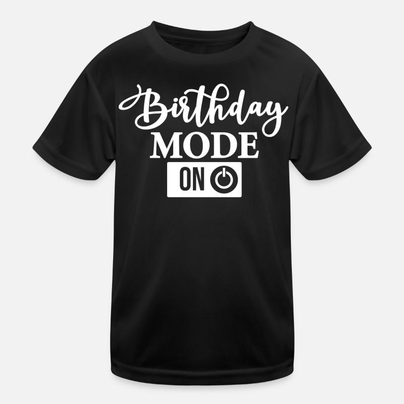 Mode Anniversaire sur Mode Anniversaire sur T-shirt sport Enfant