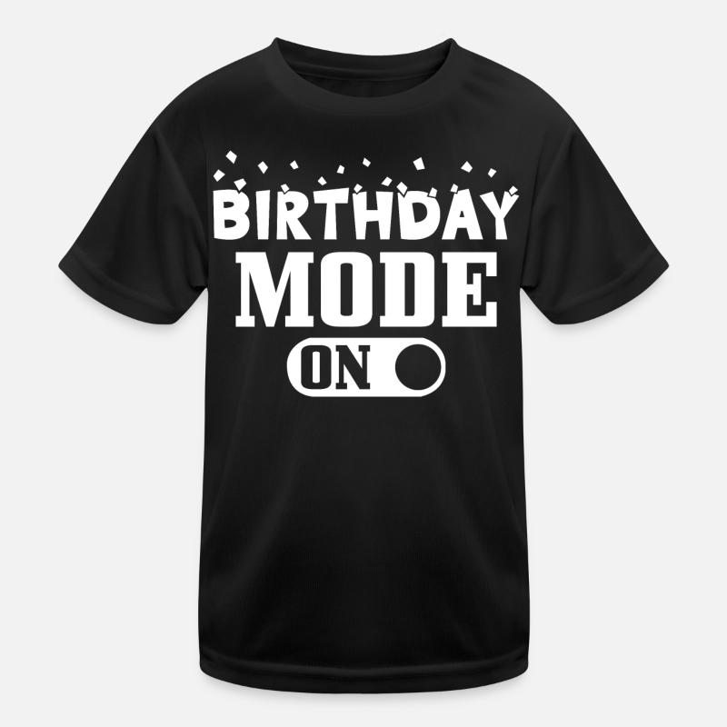 Mode Anniversaire sur Mode Anniversaire sur T-shirt sport Enfant