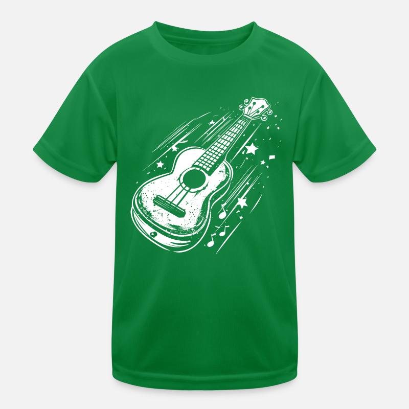 Ukulele Kinder Funktions-T-Shirt