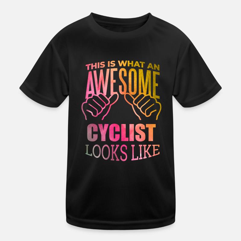 Cycling Kids Functional T-Shirt