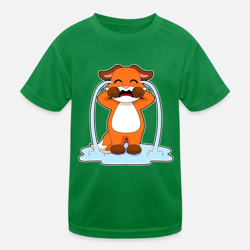 Fox Tears Kids Functional T-Shirt