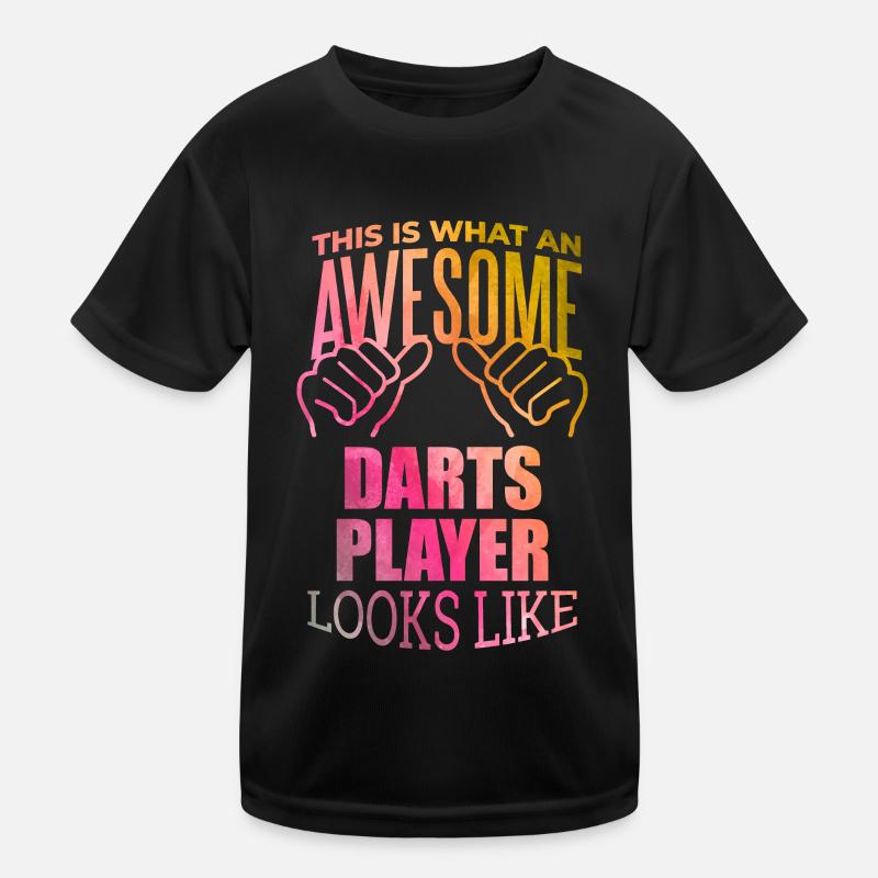 Darts Kids Functional T-Shirt
