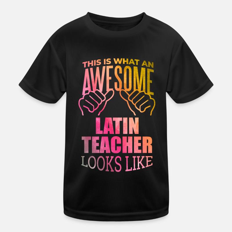 Latin Kids Functional T-Shirt
