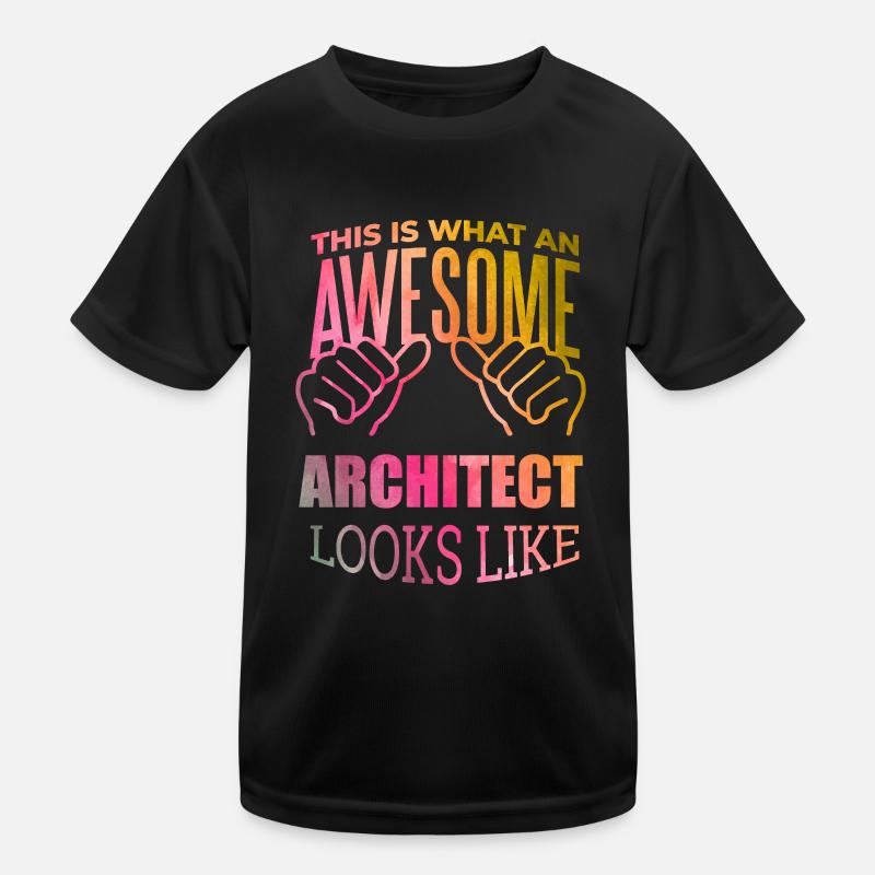 Architekt Kinder Funktions-T-Shirt