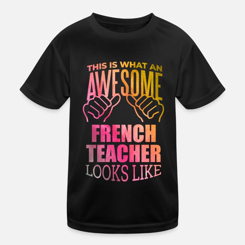 Französisch Kinder Funktions-T-Shirt
