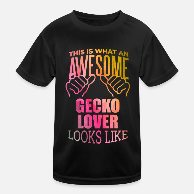 Gecko Kinder Funktions-T-Shirt