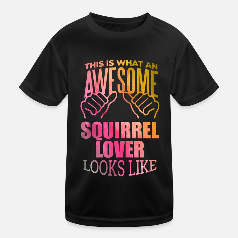 Squirrel Kids Functional T-Shirt