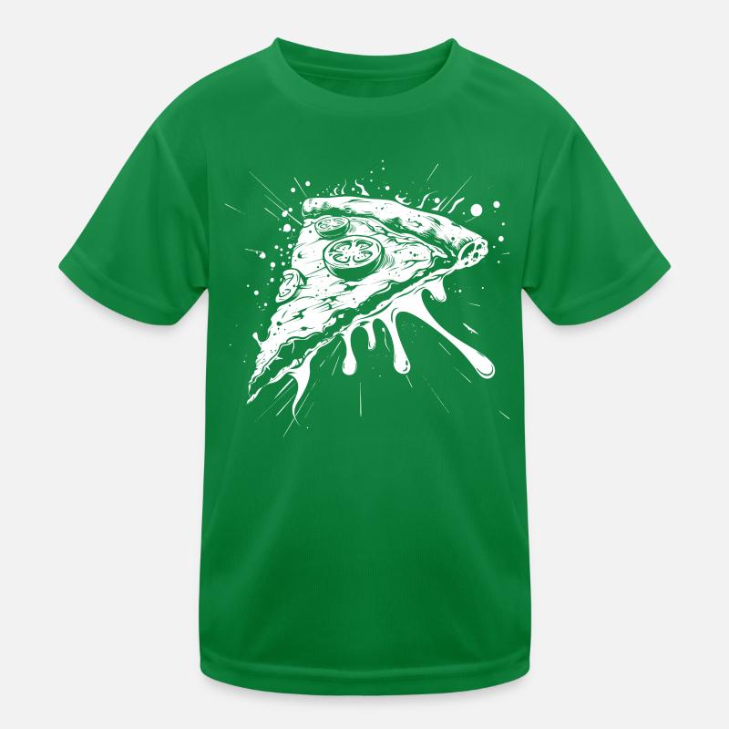Dessin de morceau de pizza T-shirt sport Enfant