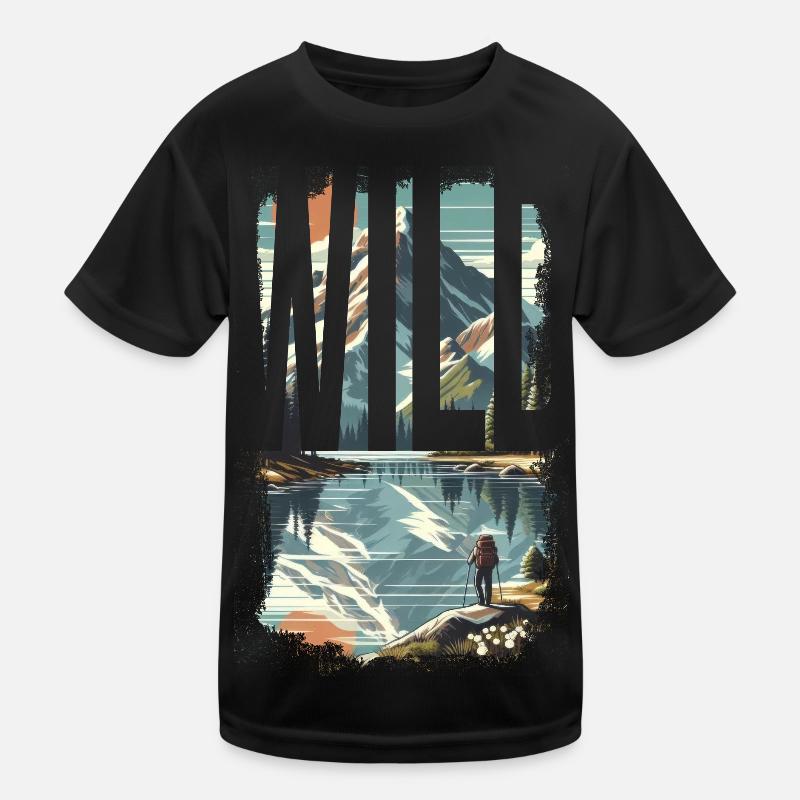 WILD EXPLORE Kids Functional T-Shirt