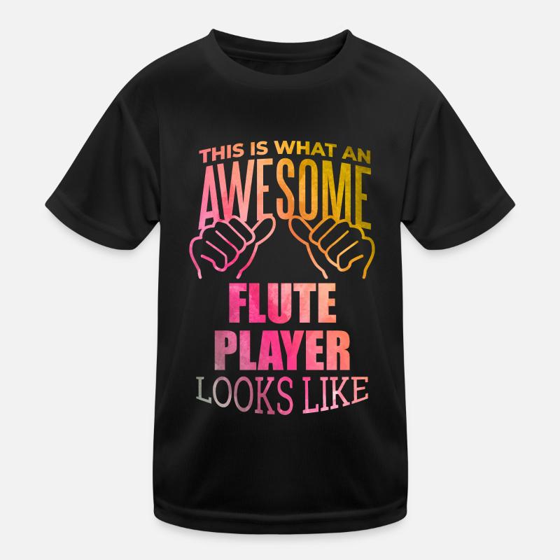 Flute Kids Functional T-Shirt