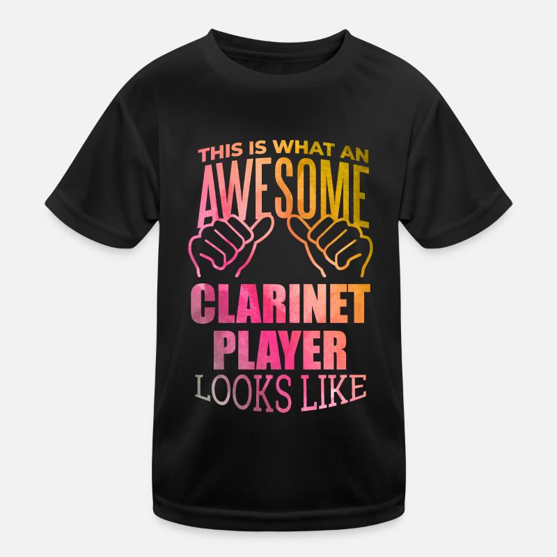 Clarinet Kids Functional T-Shirt