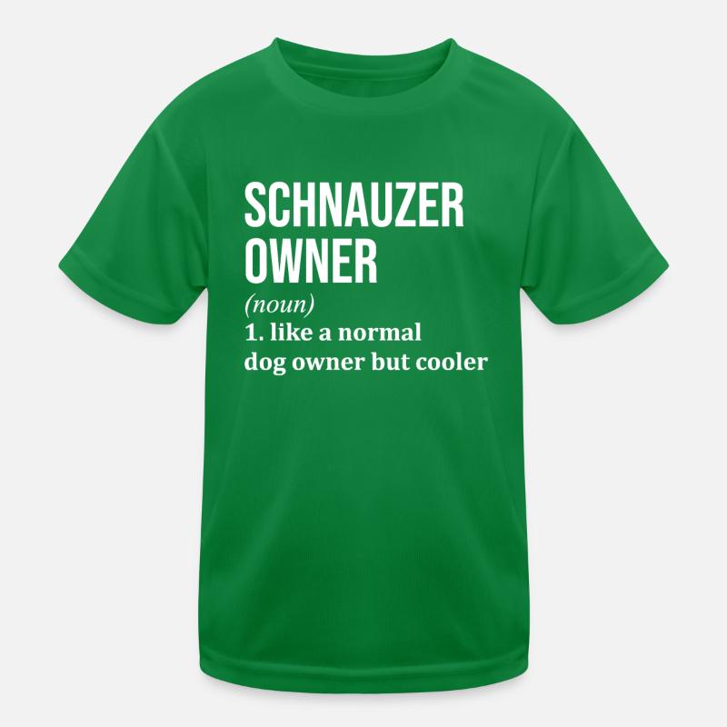 Schnauzer T-shirt sport Enfant