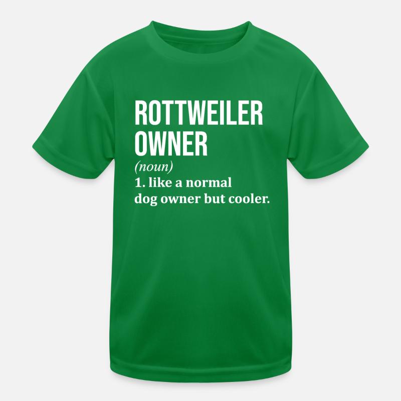 Rottweiler Kinder Funktions-T-Shirt