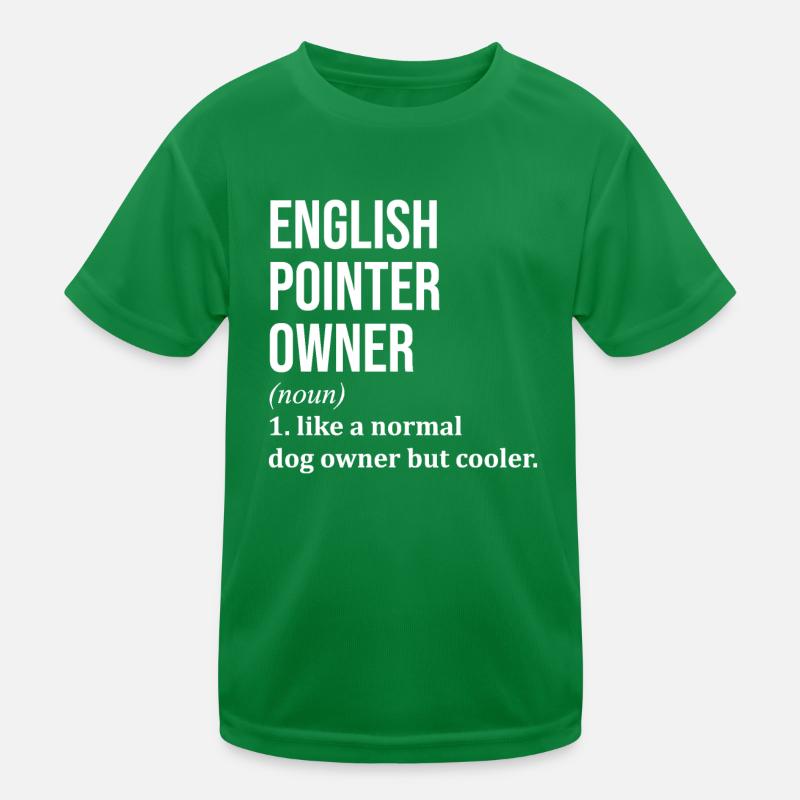 English Pointer Kids Functional T-Shirt