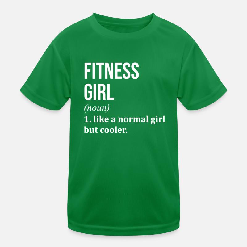 Fitness Kinder Funktions-T-Shirt