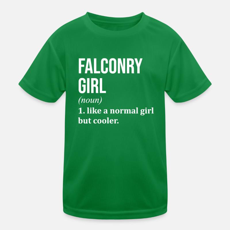 Falconry Kids Functional T-Shirt