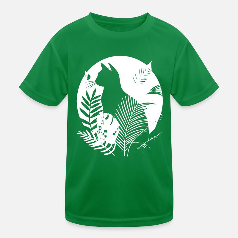 Illustration de chats T-shirt sport Enfant