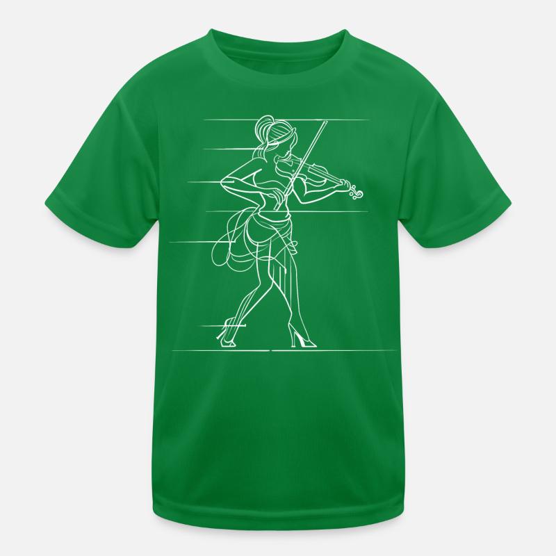 Violoniste T-shirt sport Enfant