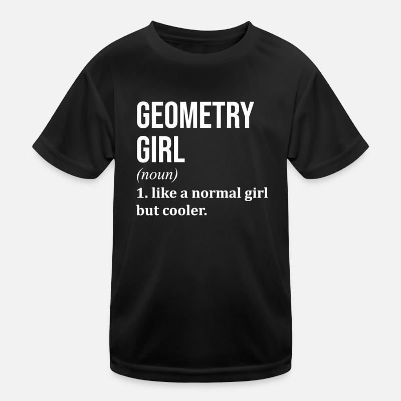 Geometrie Kinder Funktions-T-Shirt