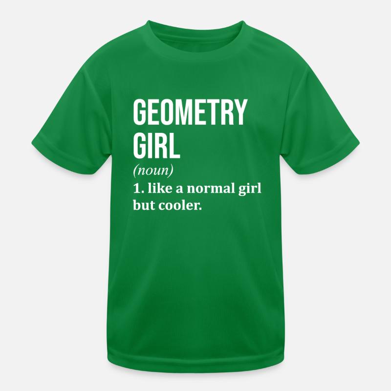 Geometry Kids Functional T-Shirt