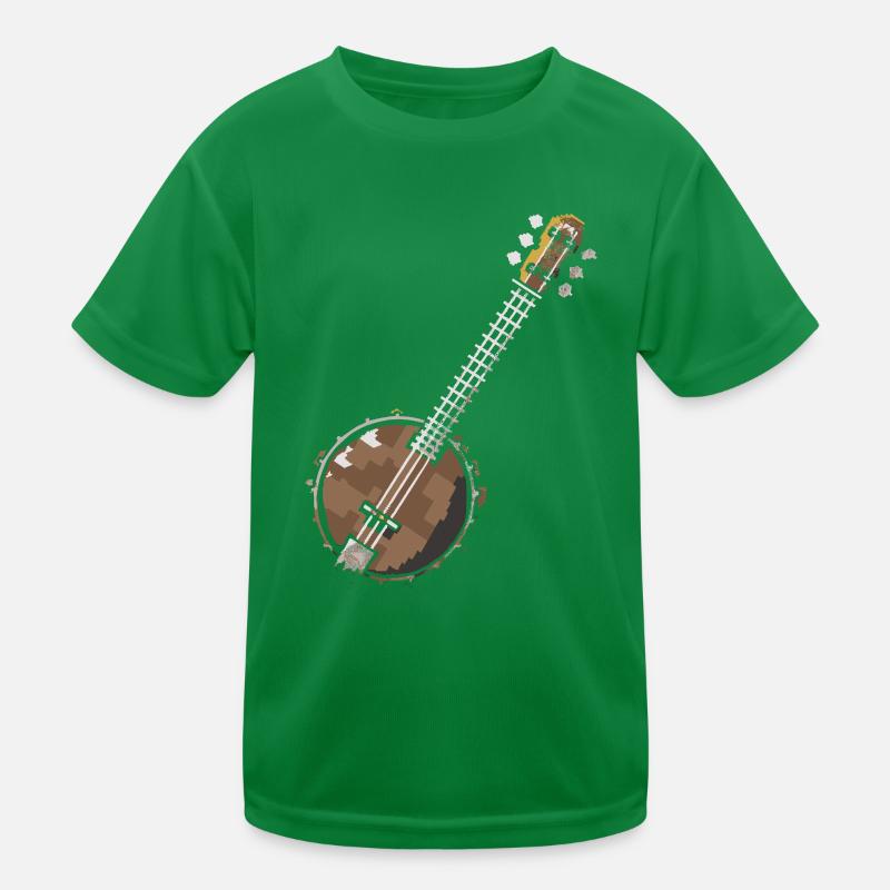 Banjo Pixel Art T-shirt sport Enfant