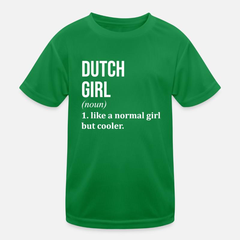 Dutch Kids Functional T-Shirt