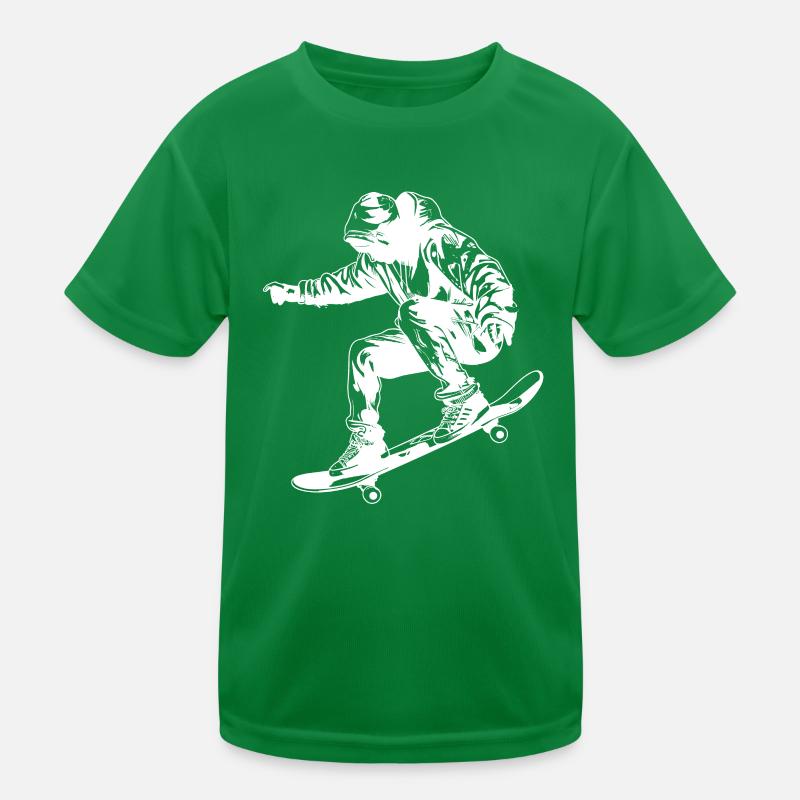 Graphismes de skateboard T-shirt sport Enfant