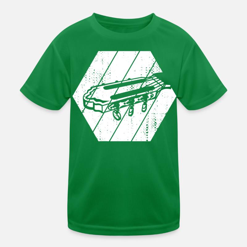 Dessin de la poupée de guitare T-shirt sport Enfant