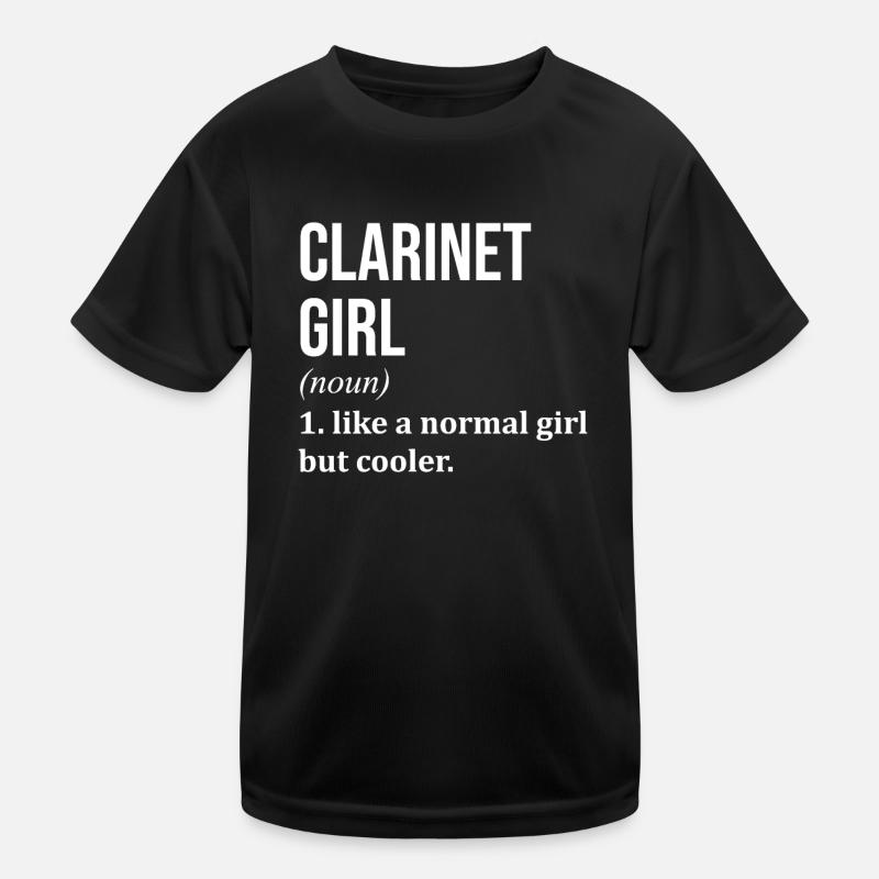 Clarinet Kids Functional T-Shirt
