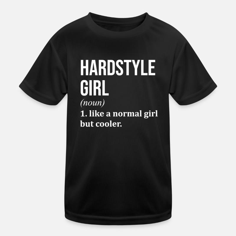 HARDSTYLE Kinder Funktions-T-Shirt