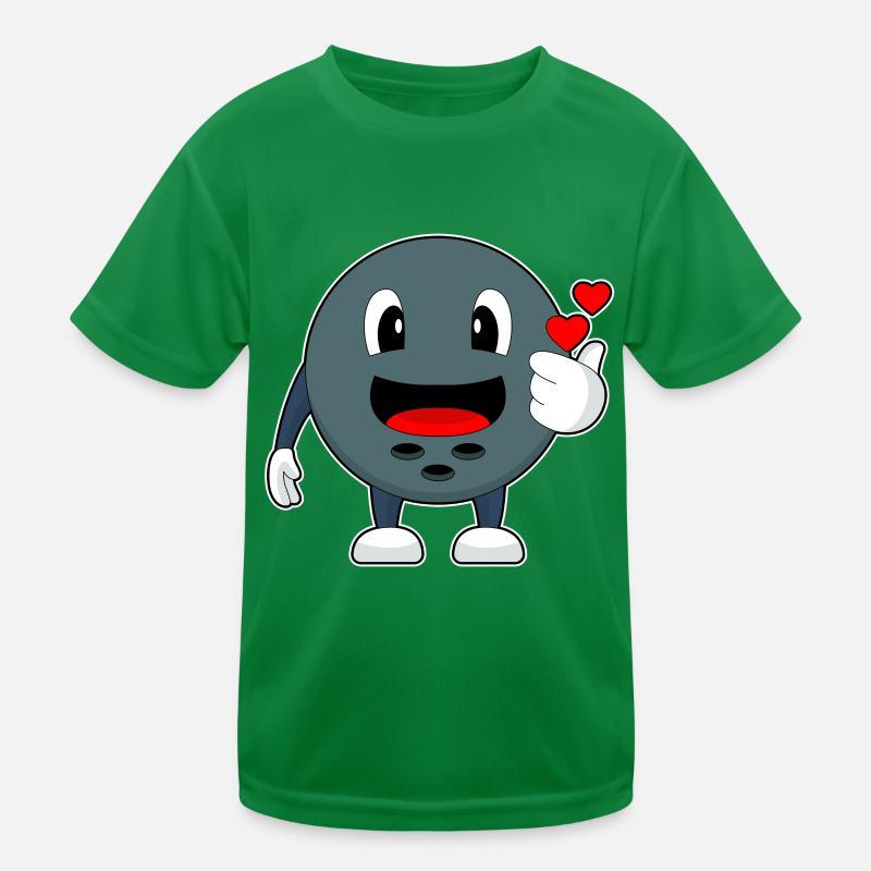 Bowling Bowlingkugel Kinder Funktions-T-Shirt