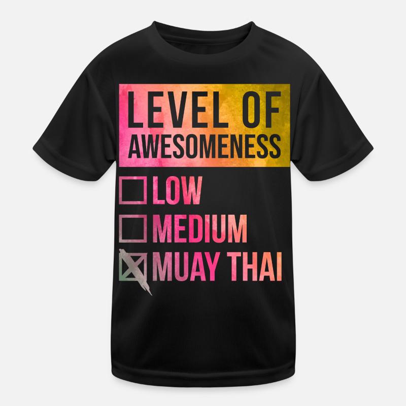 Muay Thai Kinder Funktions-T-Shirt