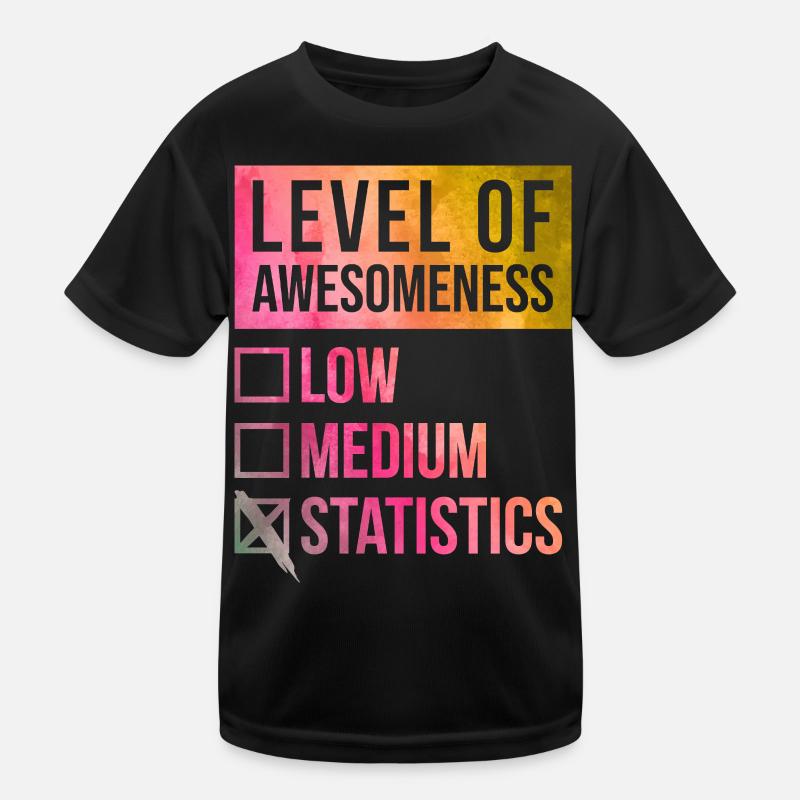 Statistics Kids Functional T-Shirt