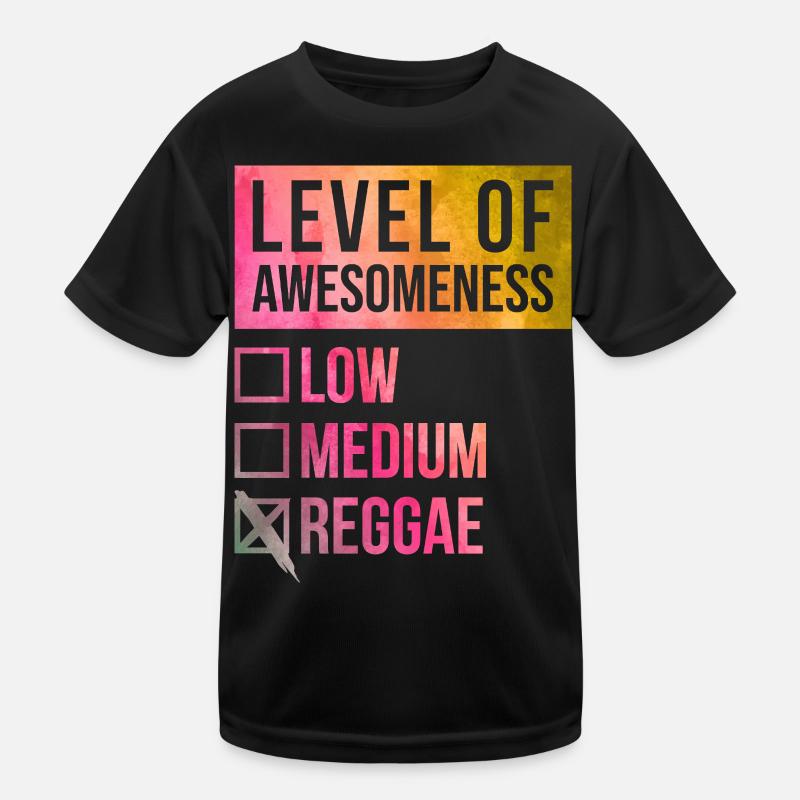 Reggae Kinder Funktions-T-Shirt