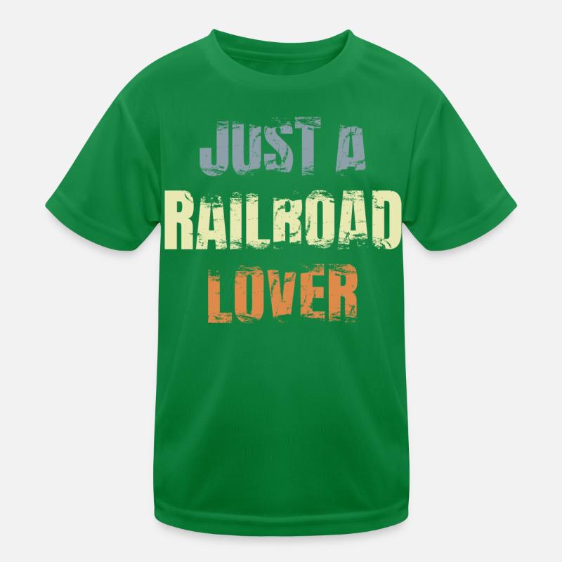 Railway lovers Kids Functional T-Shirt