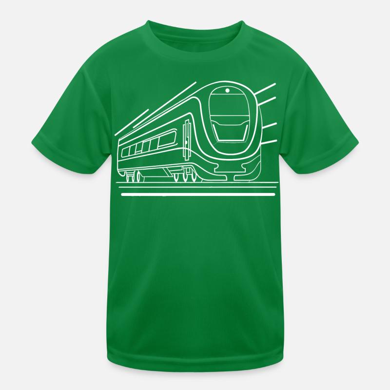 Zug Comic Look Kinder Funktions-T-Shirt