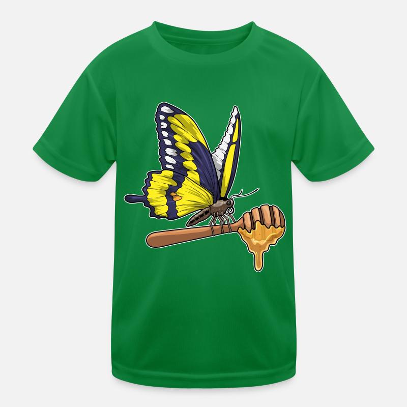 Cuillère à miel papillon T-shirt sport Enfant