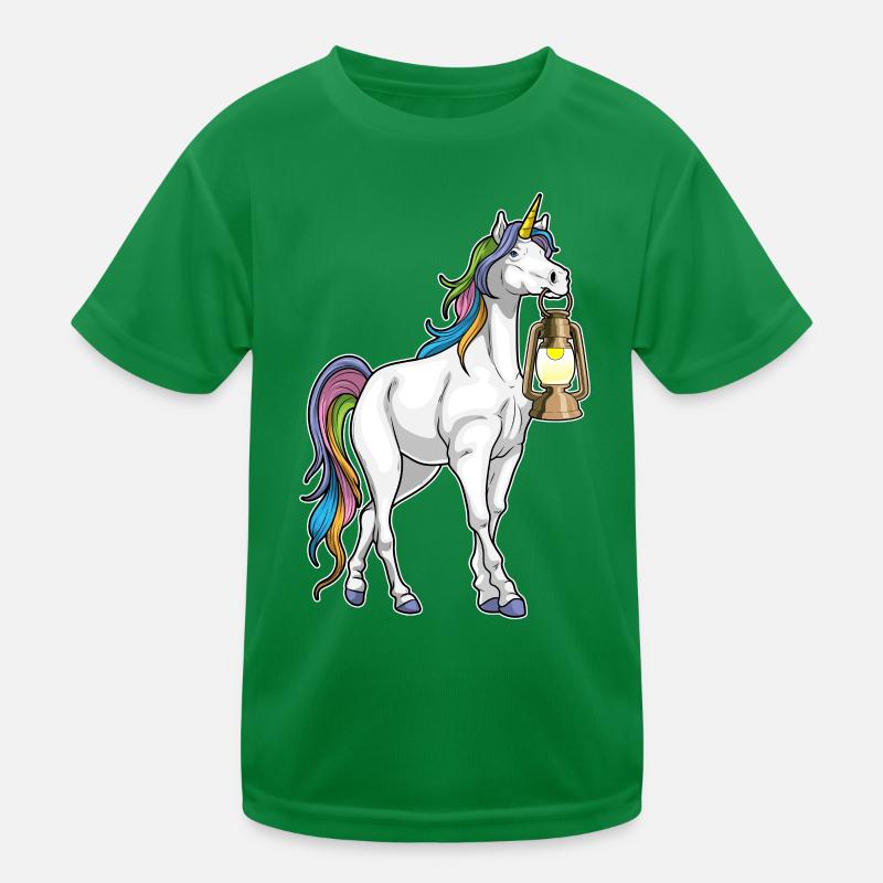 EInhorn Laterne Kinder Funktions-T-Shirt
