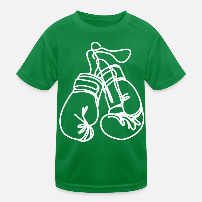 Dessin de gants de boxe T-shirt sport Enfant