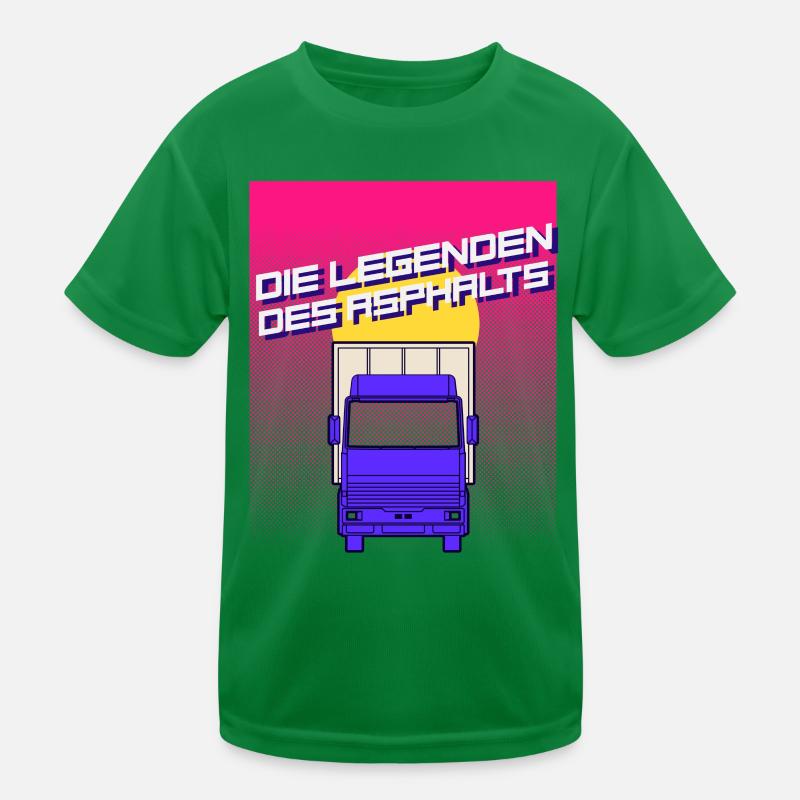 Legenden des Asphalts Kinder Funktions-T-Shirt