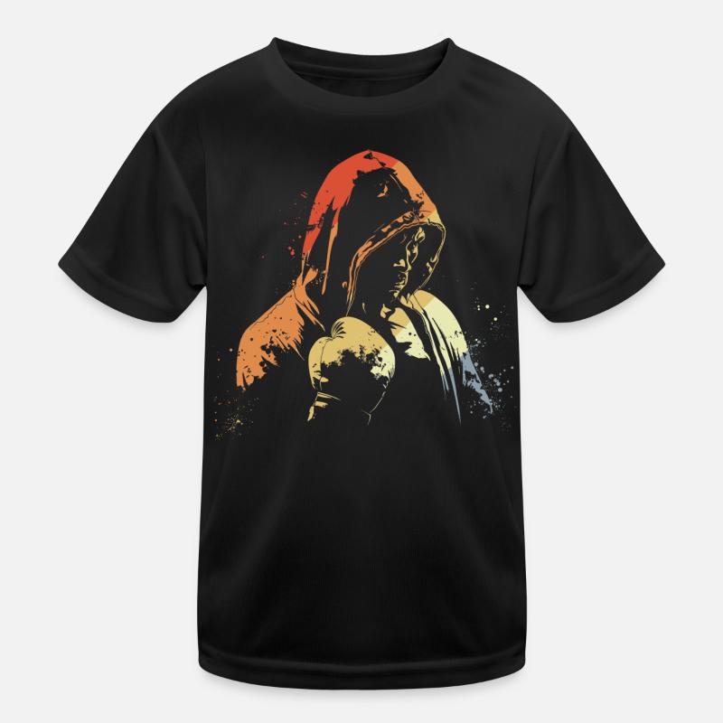 Kickboxing rétro T-shirt sport Enfant