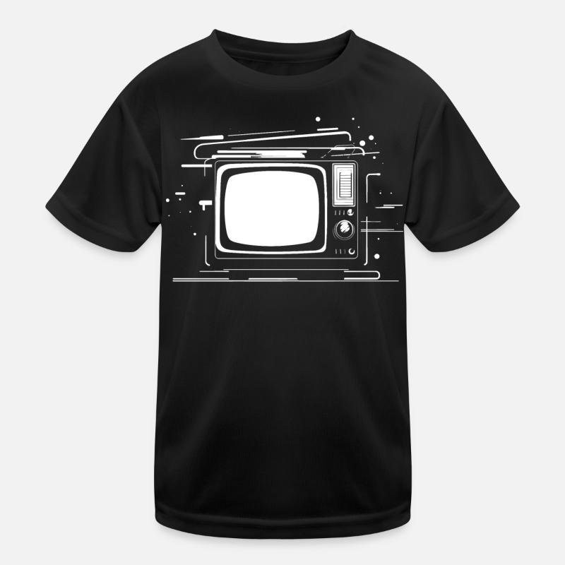 Retro TV Kinder Funktions-T-Shirt