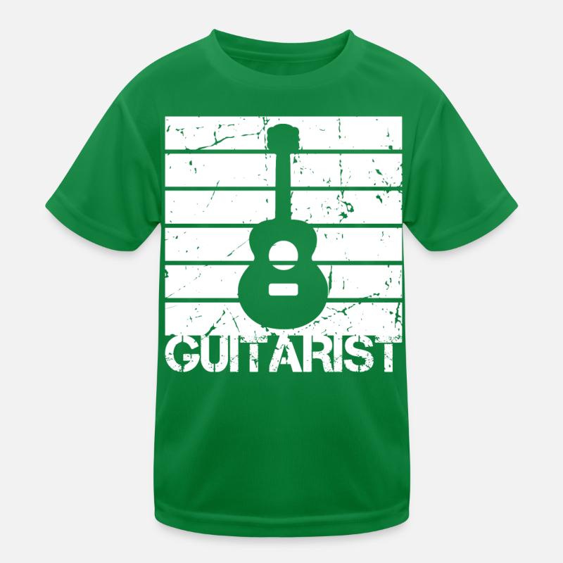 Chitarrista Maglietta sportiva per bambini